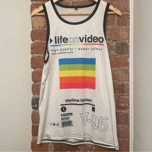 Vapor95 VHS tank top